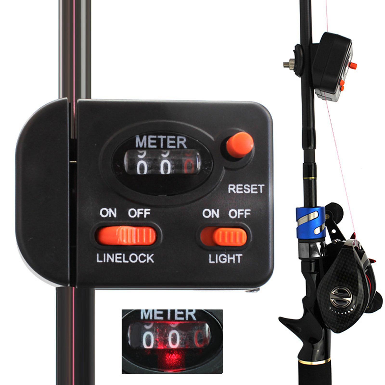 Fishing Boat Depth Finder - เครื่องวัดความลึกสายตกปลา เครื่องนับความยาว เครื่องวัดระยะการม้วนสาย อุปกรณ์สำหรับเรือตกปลาหมึกในน้ำเค็ม