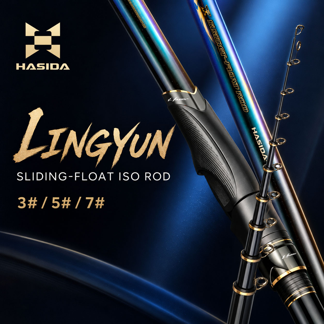 Kastking Reel Zephyr - คันเบ็ดตกปลา HASIDA Ling Yun 40T คาร์บอนสูง