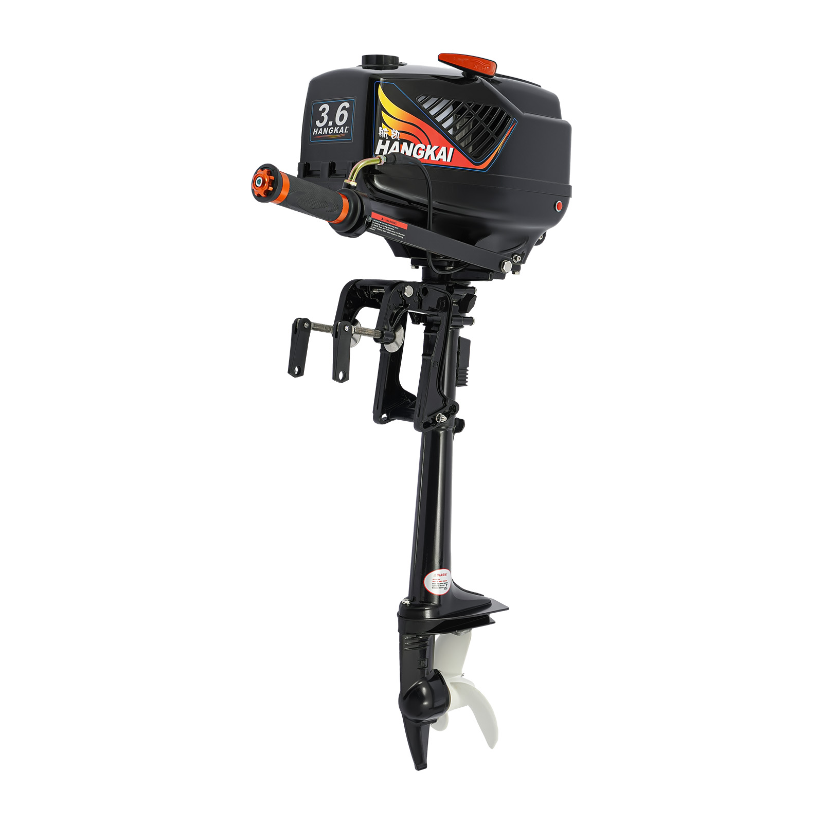 Fishing Boat Outboard Motor - มอเตอร์ติดท้ายเรือ, มอเตอร์ติดท้ายเรือแบบใช้น้ำมันเบนซิน, เครื่องยนต์ติดท้ายเรือ 2 จังหวะ, 3.6
