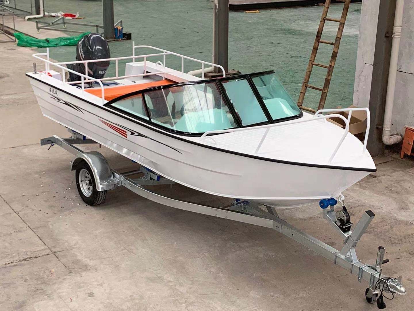 เรือประมง8ที่นั่งยาว5.28เมตรเร - Fishing Boat Aluminum บทวิจารณ์และราคา