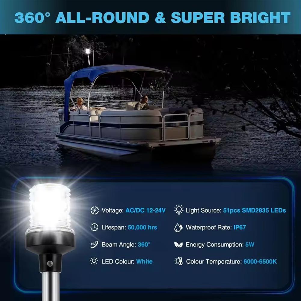 Anchor Light เรือ Stern Light  - Fishing Boat Anchor บทวิจารณ์และราคา