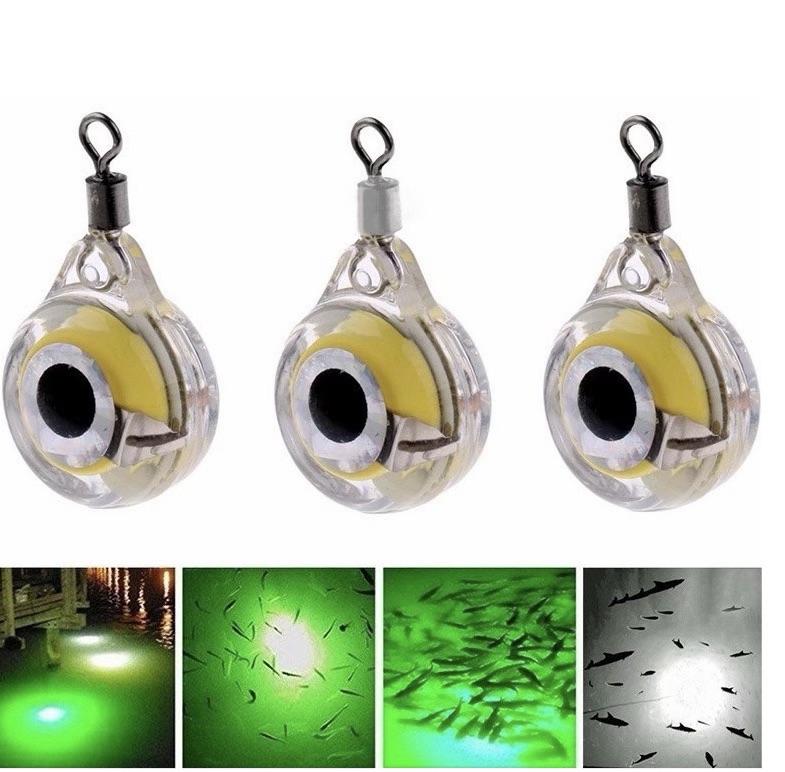 ไฟล่อปลาขนาดเล็ก 5 ชิ้น ไฟ LED - Fishing Boat Navigation Light บทวิจารณ์และราคา