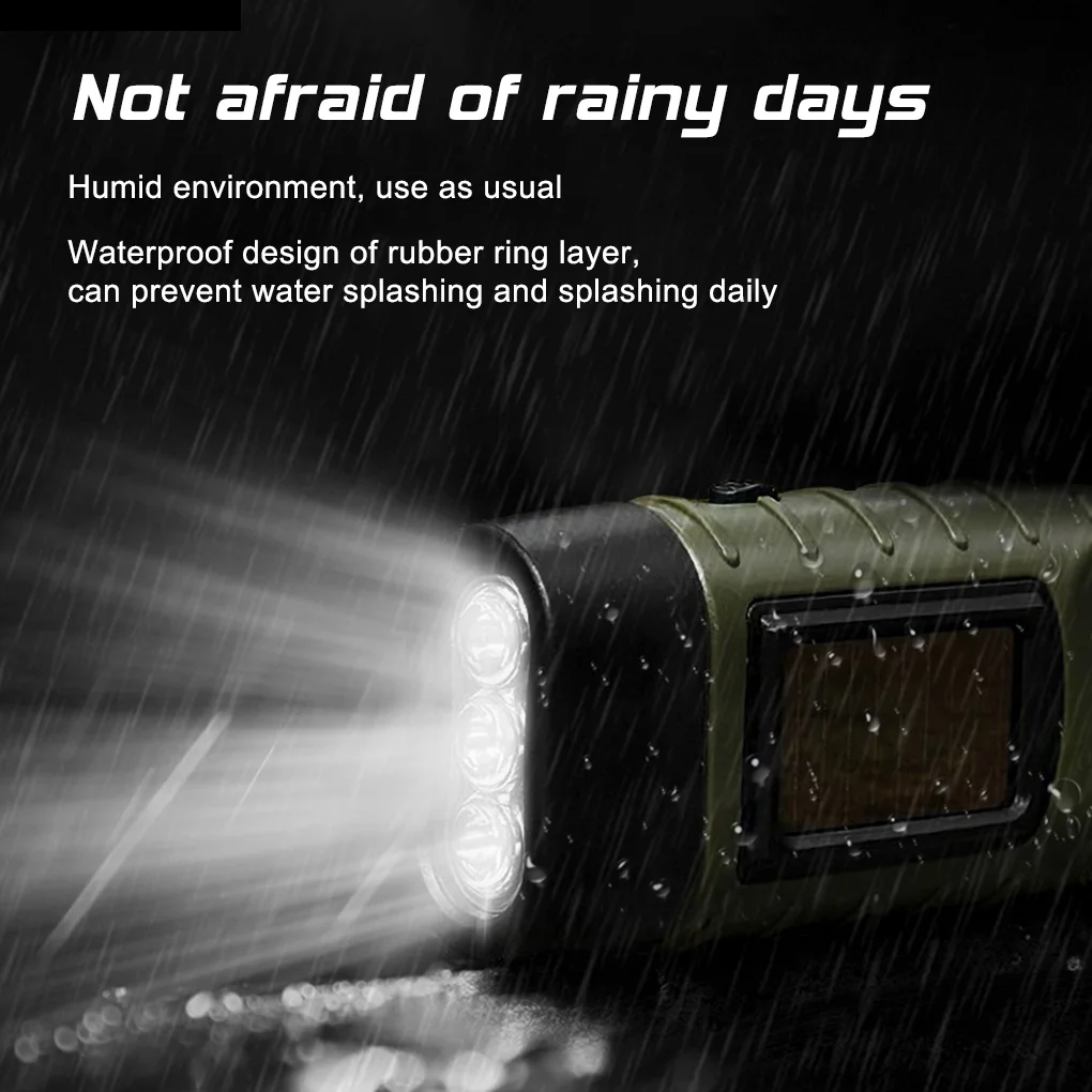 ไฟฉาย LED แบบมือหมุน พลังงานแส - Fishing Boat Navigation Light บทวิจารณ์และราคา